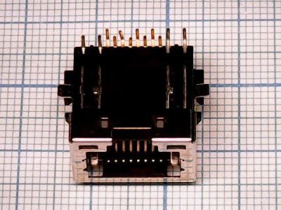 Лот: 12286718. Фото: 1. Разъём RJ-45 №31 female. Разъёмы