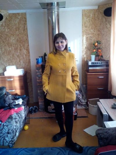 Лот: 4149980. Фото: 1. Пальто женское горчичное. Верхняя одежда