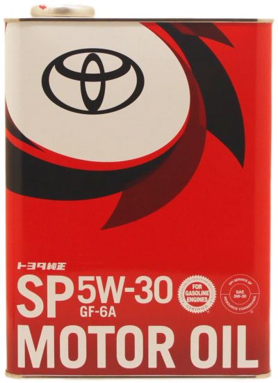 Лот: 20067666. Фото: 1. TOYOTA SP 5W-30 синт, 4л. Масла, жидкости