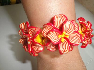 Лот: 1548552. Фото: 1. Изделия из полимерной глины,браслет... Браслеты