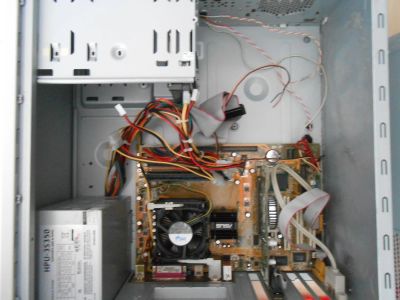 Лот: 2467765. Фото: 1. Системный блок P4 3GHz, 1 Gb RAM... Компьютеры в сборе