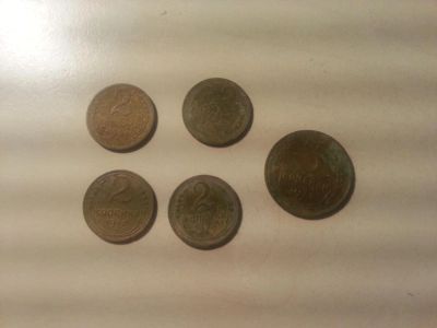 Лот: 5407607. Фото: 1. 2 копейки 1929,30,46,56 3 копейки... Россия и СССР 1917-1991 года