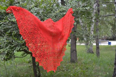 Лот: 7991346. Фото: 1. Шаль Софья. Готовые изделия
