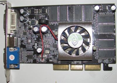 Лот: 1433411. Фото: 1. AGP fx 5500. Видеокарты