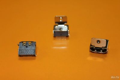 Лот: 17452248. Фото: 1. Разъем HDMI 2 ноги вниз подложка... Разъёмы