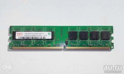 Лот: 8639900. Фото: 1. DDR2 Hynix 1GB 2Rx8 PC2-5300U-555-12. Оперативная память