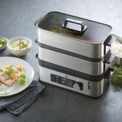 Лот: 24942094. Фото: 1. Пароварка электрическая WMF KitchenMinis. Кухонная
