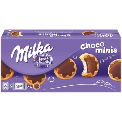 Лот: 10273417. Фото: 1. Milka Choco Minis 150 г. Печенье, вафли, пряники