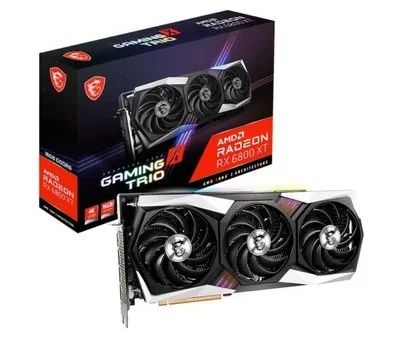Лот: 18082430. Фото: 1. Видеокарта MSI Radeon RX 6800... Видеокарты