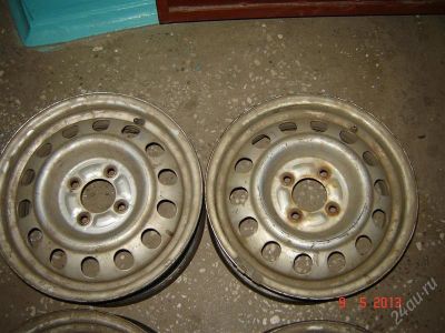 Лот: 2875652. Фото: 1. Диски штампованные 4*100*r-14... Диски