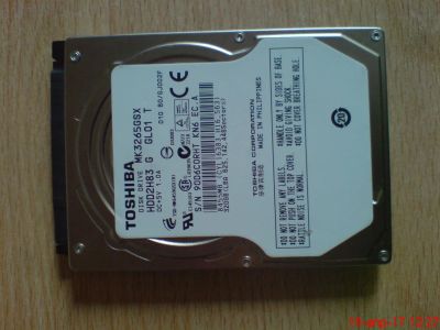 Лот: 9443005. Фото: 1. Жесткий диск Toshiba MK3265GSX... Жёсткие диски (HDD)