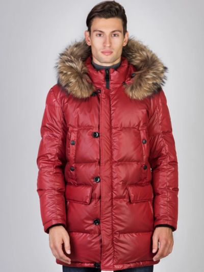 Лот: 3479439. Фото: 1. Пуховик Urban knights (кирпичный... Верхняя одежда