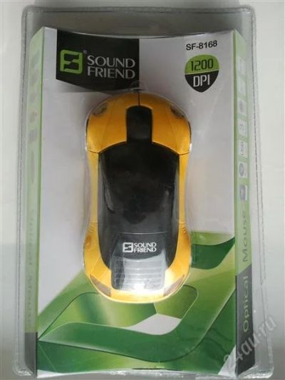 Лот: 2565740. Фото: 1. МЫШЬ - АВТО SOUND FRIEND SF-8168... Клавиатуры и мыши