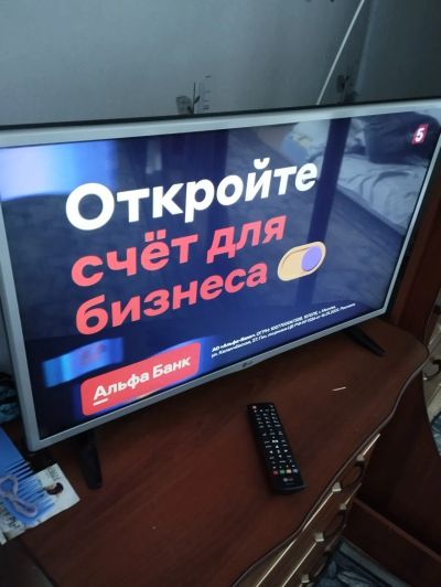 Лот: 22846894. Фото: 1. Smart tv телевизор lg 32lh595. Телевизоры