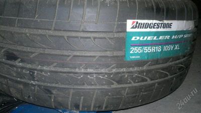 Лот: 1169559. Фото: 1. Шина Bridgestone 1шт 255/55R18. Шины