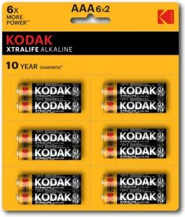 Лот: 20836683. Фото: 1. Батарейки Kodak LR03-12BL perforated... Батарейки, аккумуляторы, элементы питания