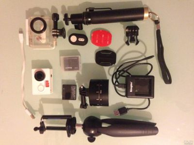 Лот: 13302994. Фото: 1. Xiaomi Yi Action Camera, Аква... Экшн камеры