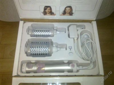 Лот: 877550. Фото: 1. Фен-щетка ROWENTA CF9000 Brush... Укладка и стрижка волос, бритьё, эпиляция