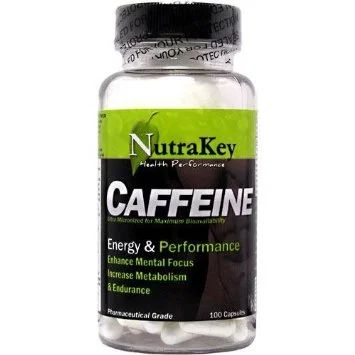 Лот: 5717787. Фото: 1. Caffeine 100caps NutraKey. Спортивное питание, витамины