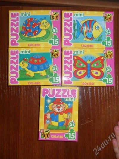 Лот: 1017251. Фото: 1. Пазлы новые для малышей. Пазлы