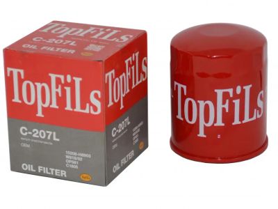 Лот: 20577083. Фото: 1. Фильтр масляный C-207L Top Fils... Расходные материалы