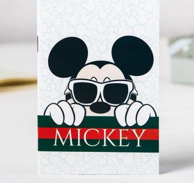 Лот: 12884432. Фото: 1. Блокнот А6 32л на скрепке "Mickey... Записные книжки, ежедневники, блокноты