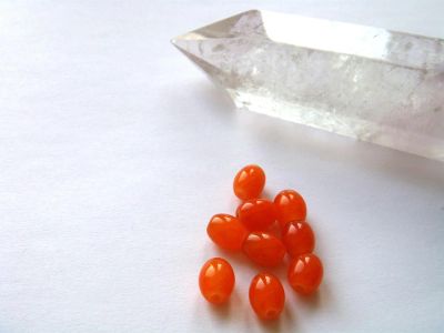 Лот: 3896545. Фото: 1. Фурнитура. бусинки "облепишка... Бижутерия ручной работы
