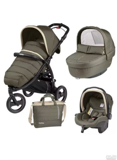 Лот: 18479557. Фото: 1. Коляска 3 в 1 Peg-Perego Book... Коляски