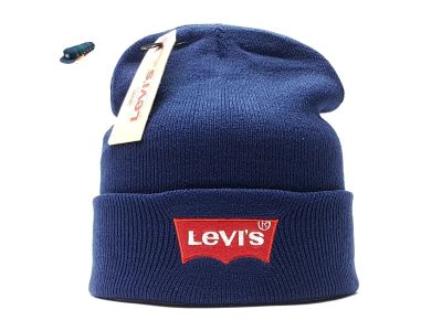Лот: 17111448. Фото: 1. Шапка Levis (т.синий). Головные уборы