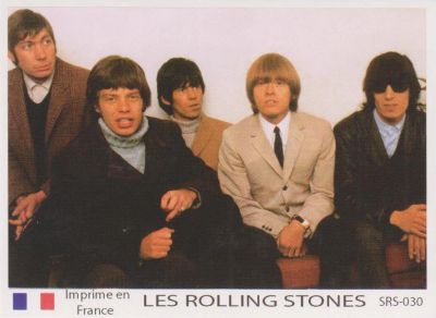 Лот: 10613975. Фото: 1. Rolling Stones коллекционная карточка... Наклейки, фантики, вкладыши