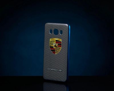 Лот: 19916158. Фото: 1. Кейс с логотипом Porsche для Samsung... Чехлы, бамперы