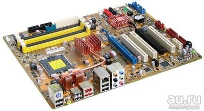 Лот: 8556335. Фото: 1. ASUS P5K (LGA775, P35, FSB1333... Материнские платы