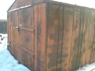 Лот: 1428723. Фото: 1. продам железный гараж разборный. Гаражи, парковочные места