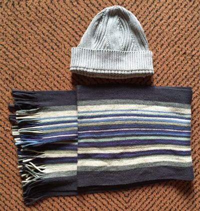 Лот: 16326136. Фото: 1. 01 Комплект зимний (шапка + шарф... Головные уборы