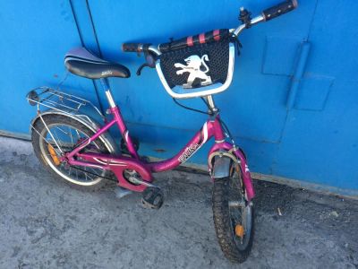 Лот: 5325511. Фото: 1. Велосипед бацал 4-7лет "Пежо... Красноярск
