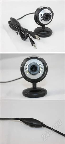 Лот: 1522308. Фото: 1. web camera веб камера c 6 LED... Веб-камеры