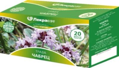 Лот: 7008028. Фото: 1. Чабрец трава, ф/пак 1,5гр №20. Антисептики, защитные средства, медицинские маски