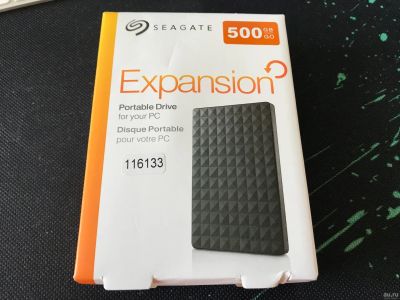 Лот: 13413528. Фото: 1. 500GB 2,5" USB 3.0 Seagate Expansion... Внешние жесткие диски