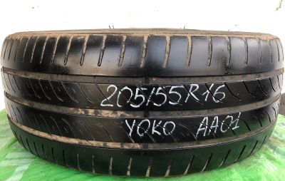 Лот: 13995236. Фото: 1. Шины 205/55 R16 205/55/16 Yokohama... Шины