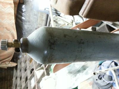 Лот: 4816895. Фото: 1. балон 40л аргон.почти полный -надули... Баллоны, газ в баллонах