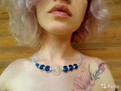 Лот: 14033984. Фото: 1. Чокер из Муранского стекла ручной... Бижутерия ручной работы