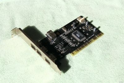 Лот: 17882231. Фото: 1. Плата контроллер Firewire IEEE... Платы расширения, контроллеры, доп. порты