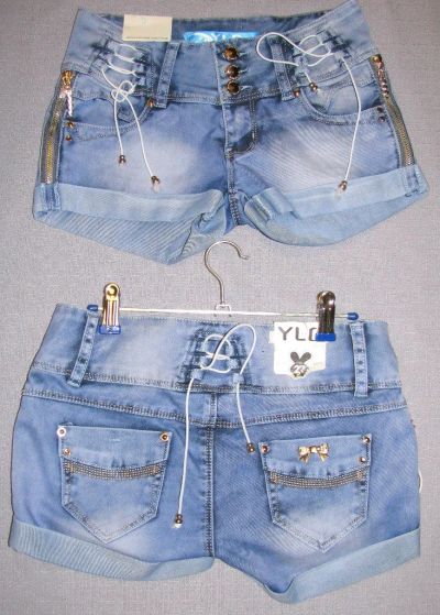 Лот: 10498602. Фото: 1. шорты новые джинсовые женские... Брюки, шорты