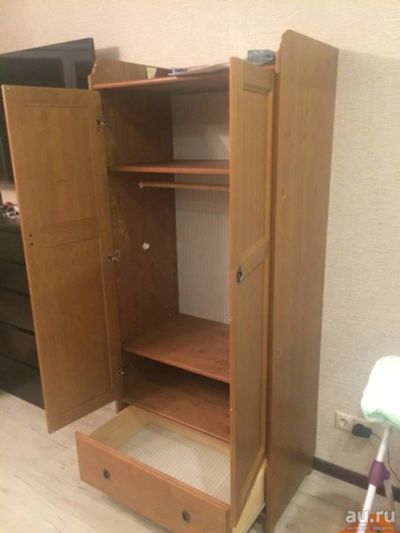 Лот: 9199199. Фото: 1. Детский шкаф IKEA Лексвик. Шкафы, стеллажи, комоды