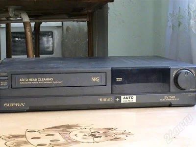 Лот: 325370. Фото: 1. видеомагнитофон SUPRA SV T40 pal... Видеомагнитофоны