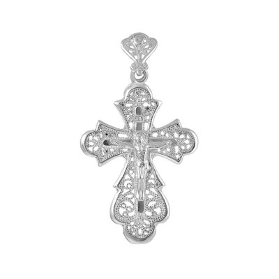 Лот: 23844680. Фото: 1. Крестик из серебра. Другое (ювелирные изделия, бижутерия, часы)
