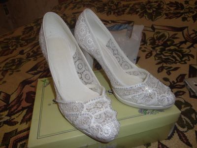 Лот: 8466954. Фото: 1. туфли для невесты. Туфли для невесты