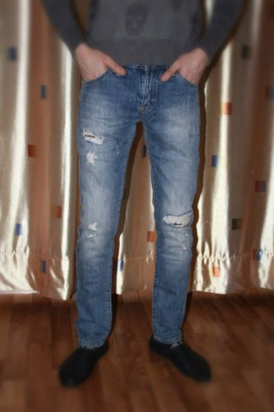 Лот: 3664917. Фото: 1. Джинсы мужские Philipp Plein model... Брюки, джинсы, шорты