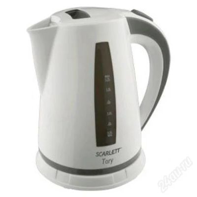 Лот: 1287916. Фото: 1. Чайник Scarlett SC-027 Tory (диск... Чайники, кофемашины, кулеры