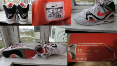 Лот: 8172539. Фото: 1. кроссовки Nike Air Tech Challenge... Кеды, кроссовки, слипоны